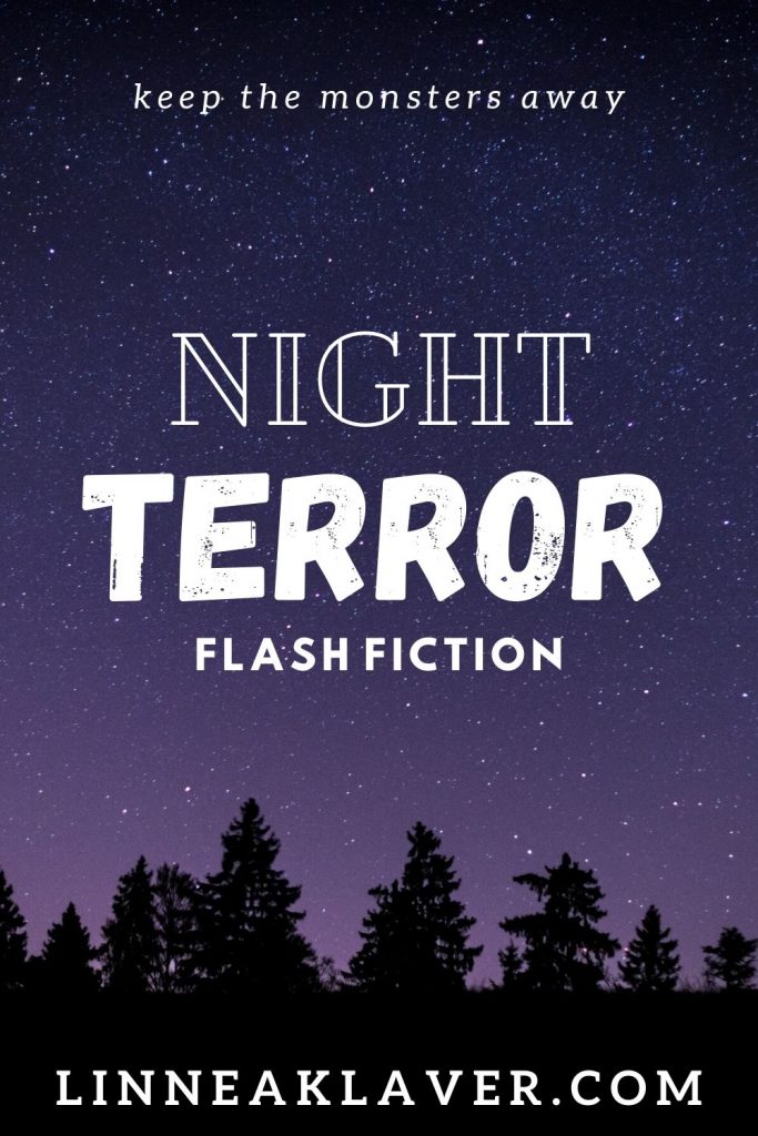 Pinterest Pin for Flash Fiction "Night Terror"