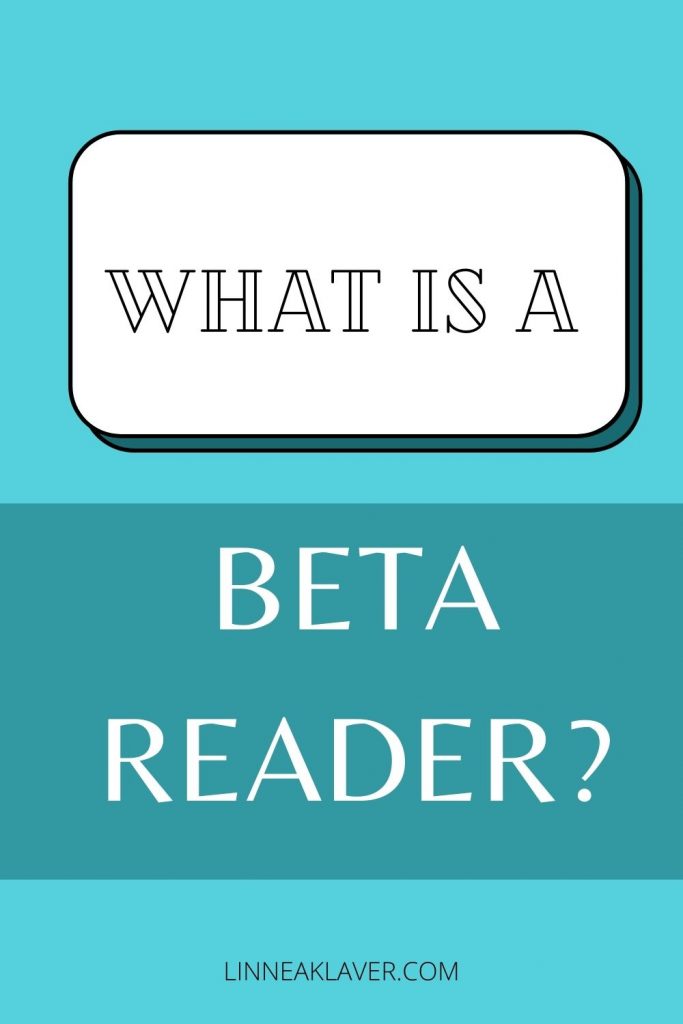 Pin: What is a beta reader?