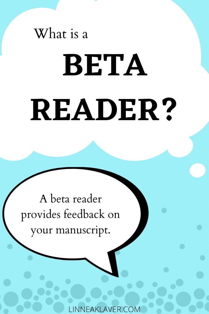 Pin: What is a beta reader?