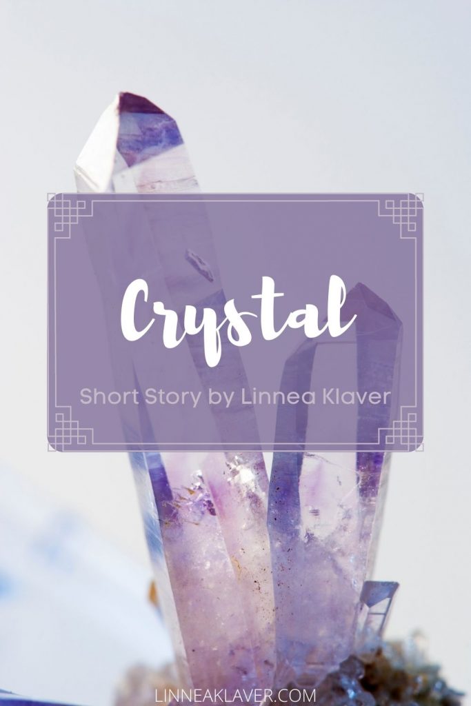 Crystal Pin Purple one